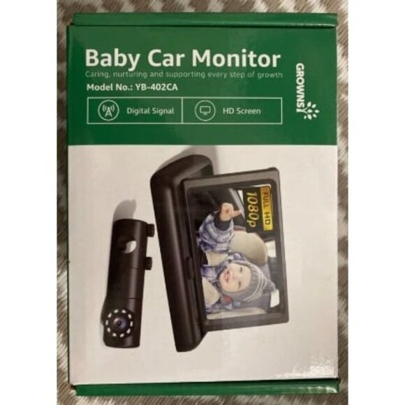 New Baby Car Camera, HD Display Baby Car Mirror, Night Vision Feature, 4.3 inch - Picture 1 of 3